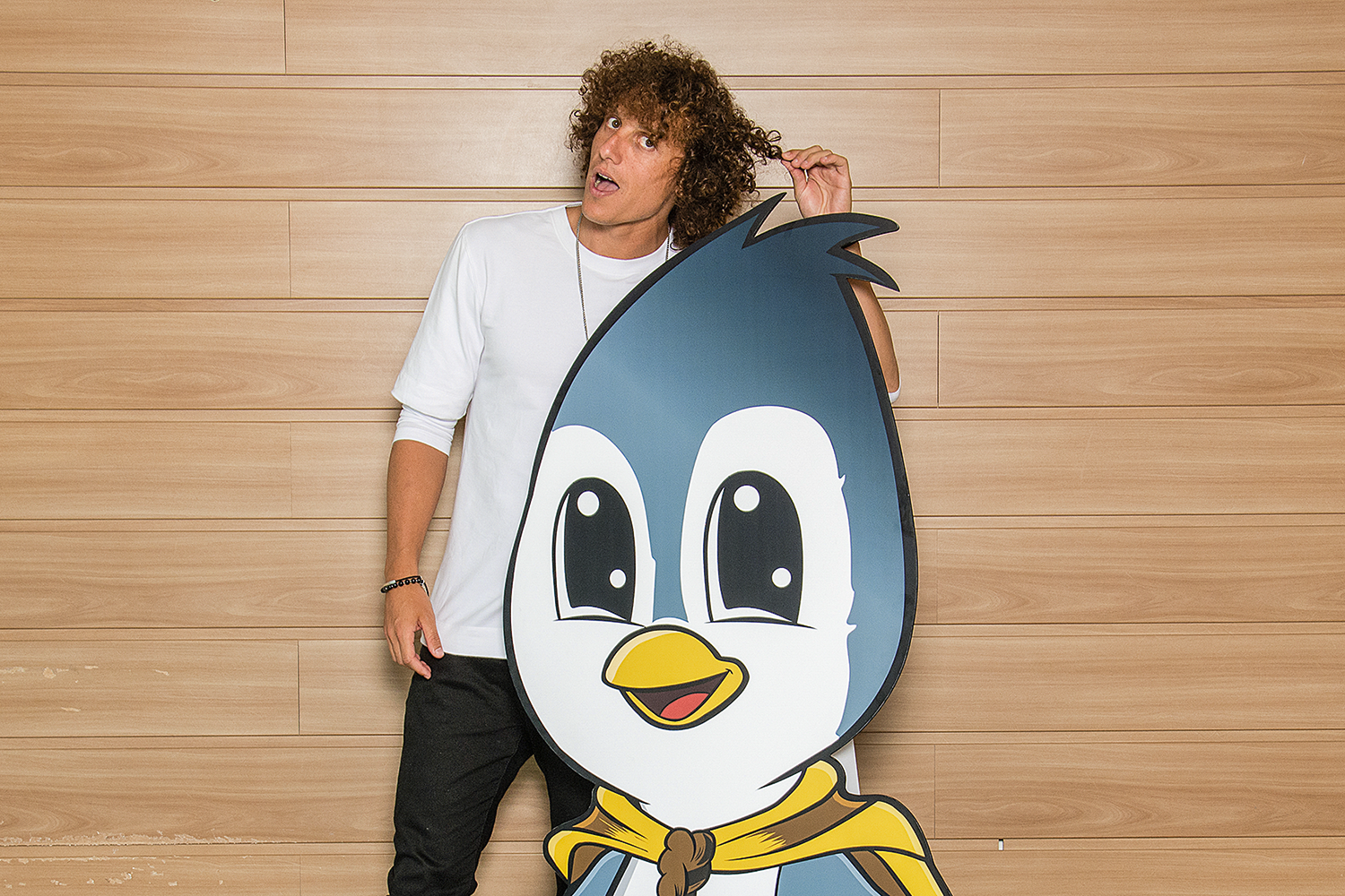 David Luiz: cachos anti-bullying