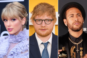 Taylor Swift, Ed Sheeran e Neymar estão na lista das 10 celebridades mais bem pagas do mundo