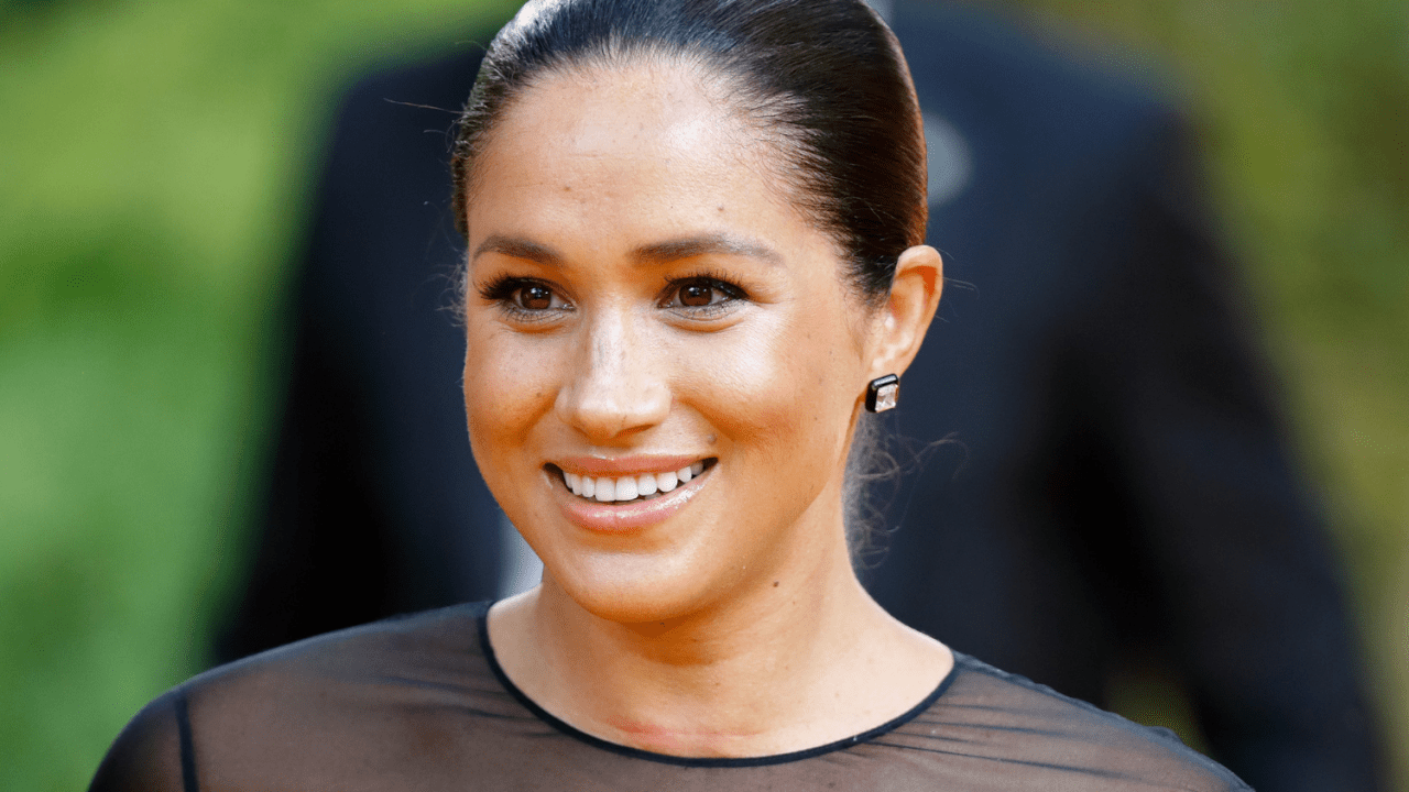 Meghan Markle durante a estreia de 'O Rei Leão' no Reino Unido