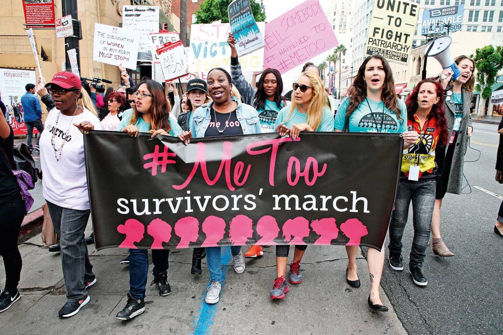 #MeToo women’s march, Los Angeles, USA – 12 Nov 2017 #MeToo women’s march, Los Angeles, USA – 12 Nov 2017