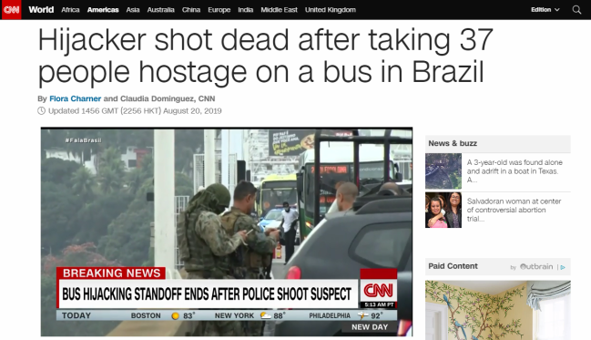 cnn ônibus cnn ônibus