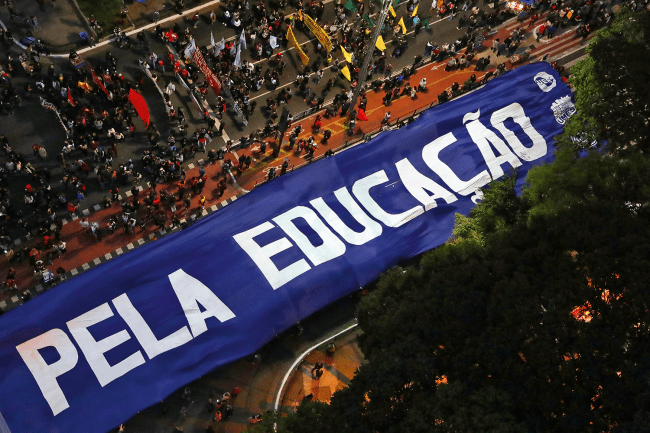 EDUCACAO-UNIVERSIDADES-PROTESTO-JAIR-BOLSONARO-2019