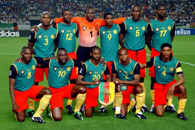 Seleção de Camarões na Copa de 2002 Seleção de Camarões na Copa de 2002