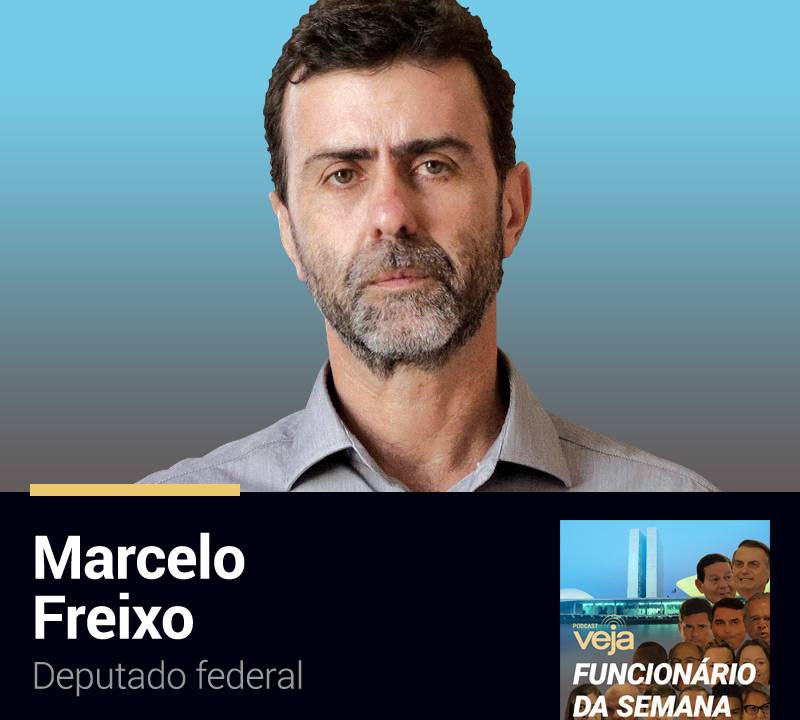 Podcast Funcionário da Semana: Marcelo Freixo