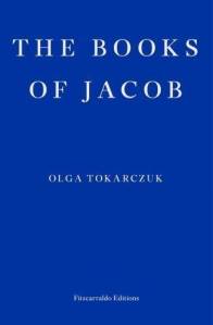 Capa da edição em inglês do livro 'The Books of Jacob', da polonesa Olga Tokarczuk, ainda sem edição brasileira