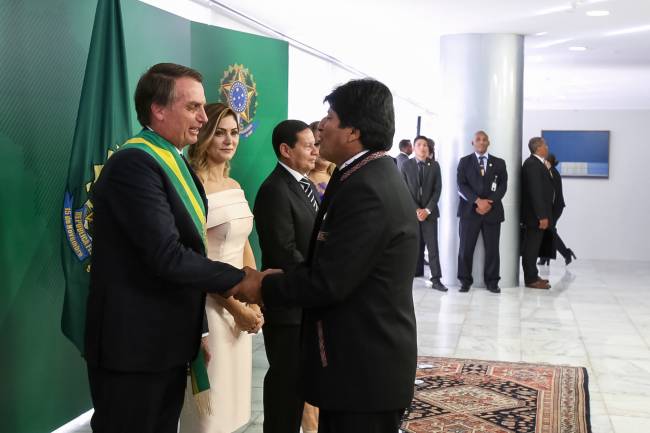 01/01/2019 Cumprimento dos Chefes de Delegações Estrangeiras 01/01/2019 Cumprimento dos Chefes de Delegações Estrangeiras