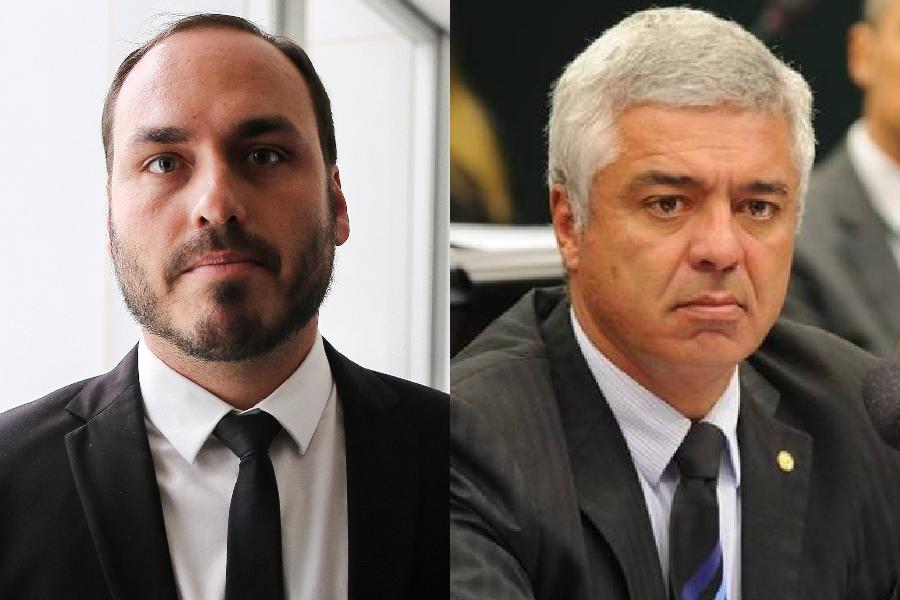 Carlos Bolsonaro e Major Olimpio