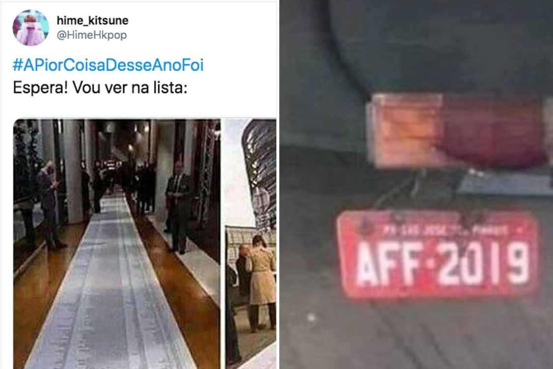 Qual foi a pior coisa de 2019? A 2 meses do fim do ano, internautas contam