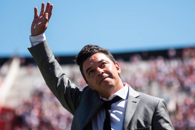 River Plate v Rosario Central – Superliga 2019/20 Marcelo Gallardo, técnico do River Plate: uma máquina de conquistar títulos desde 2014