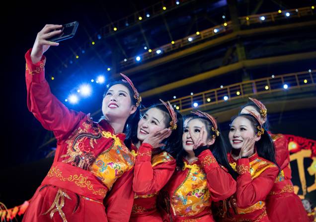 China: virada 2020 em Beijing China: virada 2020 em Beijing