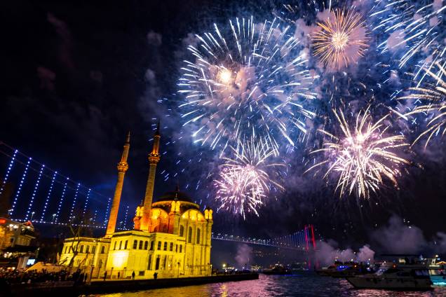 Turquia: virada 2020 em Istambul Turquia: virada 2020 em Istambul