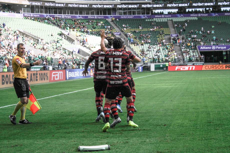 Palmeiras x Flamengo pelo Brasileirão 2019, no Allianz Parque