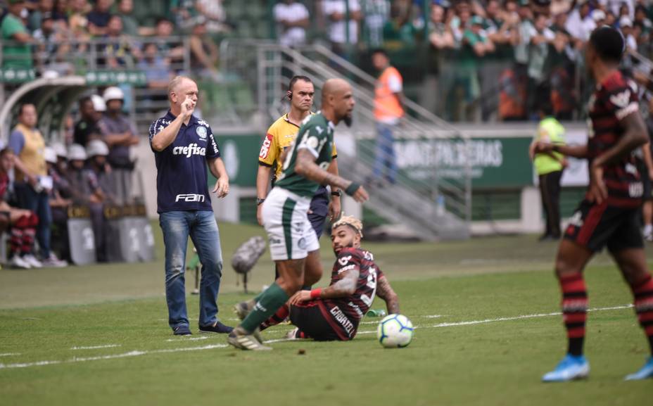 Palmeiras x Flamengo pelo Brasileirão 2019, no Allianz Parque