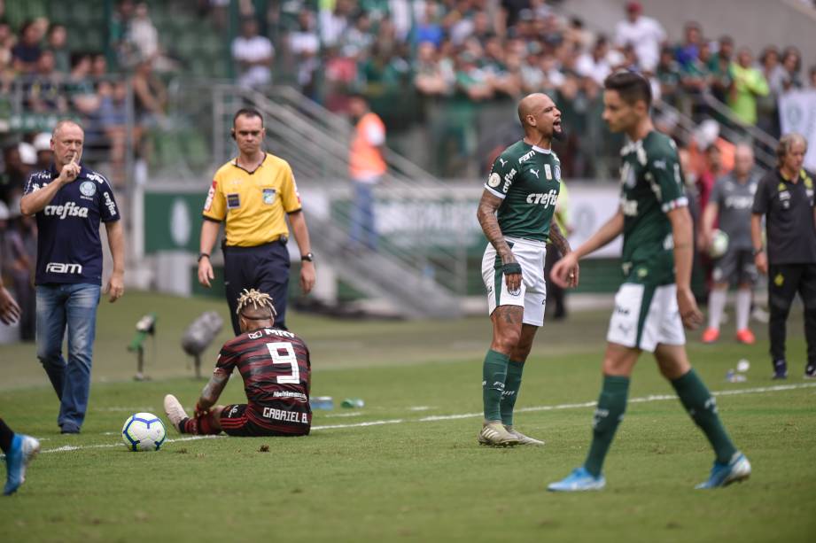 Palmeiras x Flamengo pelo Brasileirão 2019, no Allianz Parque