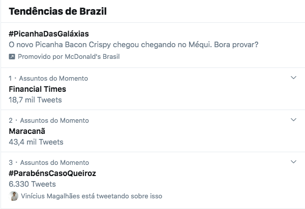 Post patrocinado com hashtag #PicanhaDasGaláxias Post patrocinado com hashtag #PicanhaDasGaláxias