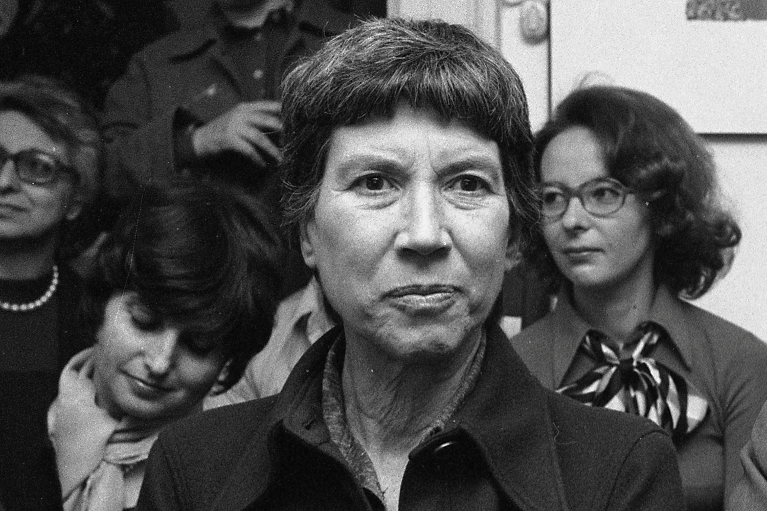 Italian writer Natalia Ginzburg