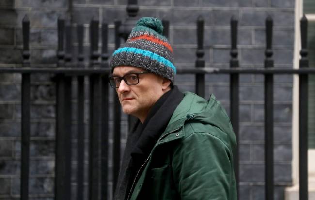 Dominic Cummings, special advisor for Britain’s Prime Minister Boris Johnson, is seen outside Downing Street in London Dominic Cummings, special advisor for Britain’s Prime Minister Boris Johnson, is seen outside Downing Street in London