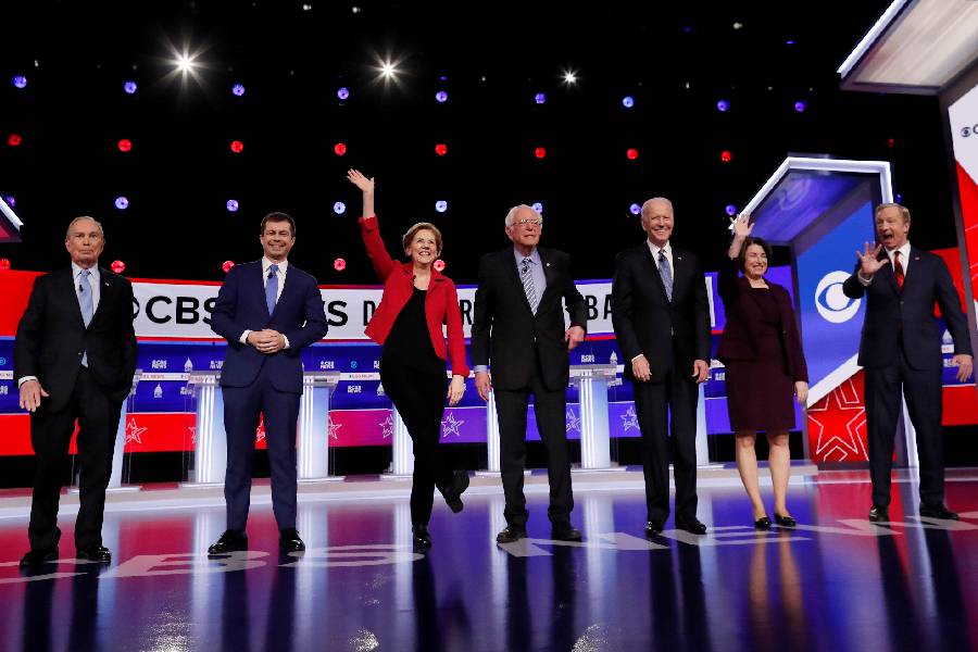 Sanders vira alvo em debate democrata antes das prévias na Carolina do Sul