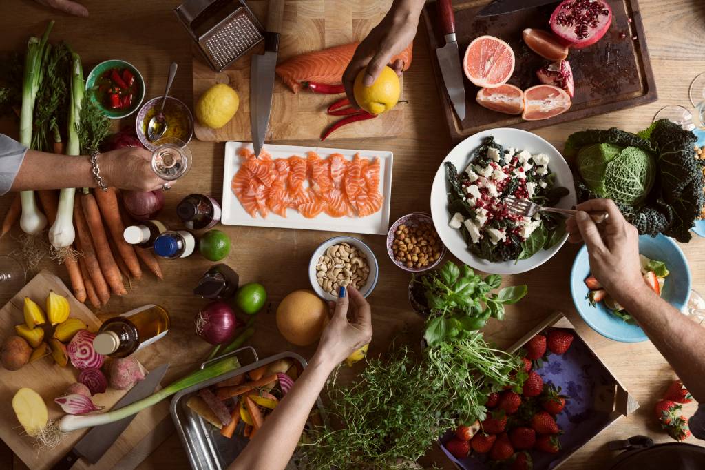 alimentação saudável – dieta mediterrânea