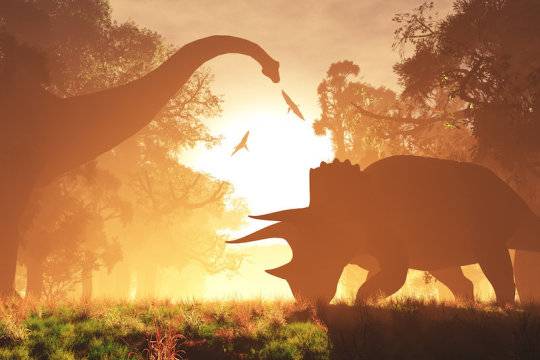 Os dinossauros realmente estavam condenados? Novo estudo diz que não