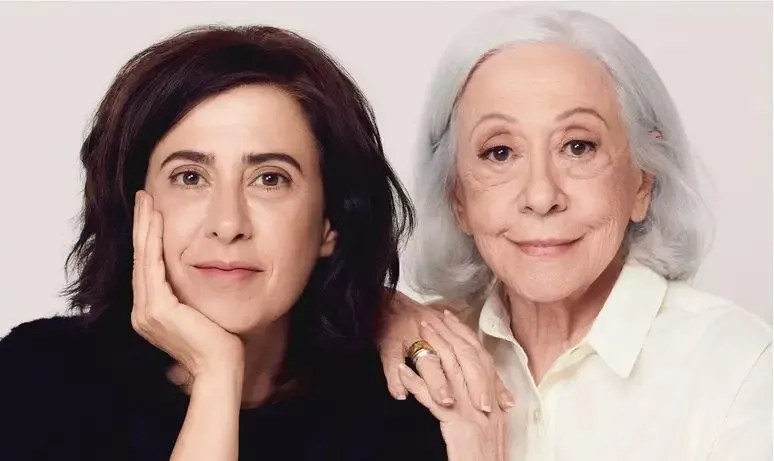 . As atrizes Fernanda Torres e Fernanda Montenegro