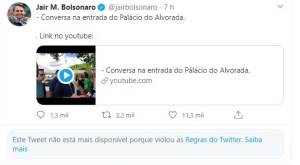 Twitter Bolsonaro