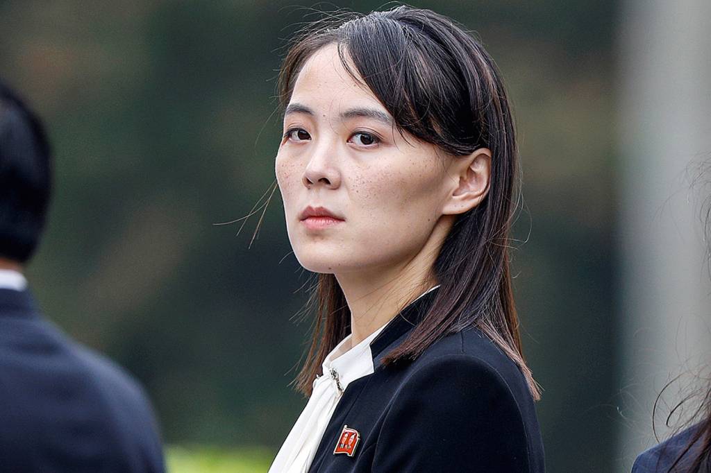 FILE PHOTO: Kim Yo Jong, sister of North Korea’s leader Kim Jong Un attends a wreath-laying ceremony at Ho Chi Minh Mausoleum in Hanoi FILE PHOTO: Kim Yo Jong, sister of North Korea’s leader Kim Jong Un attends a wreath-laying ceremony at Ho Chi Minh Mausoleum in Hanoi