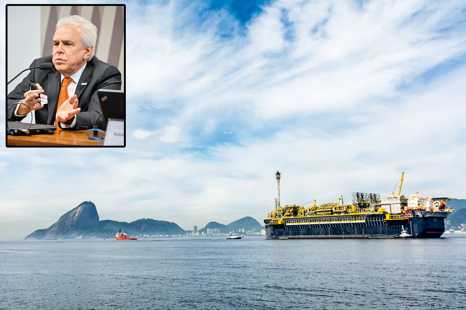 P70 na Ba&iacute;a de Guanabara