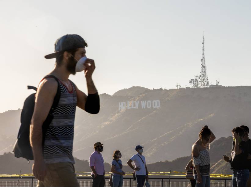 Memorial Day: Observatório Griffith, em Los Angeles - 22/5/2020