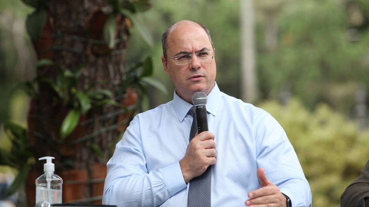 O governador do Rio de Janeiro, Wilson Witzel