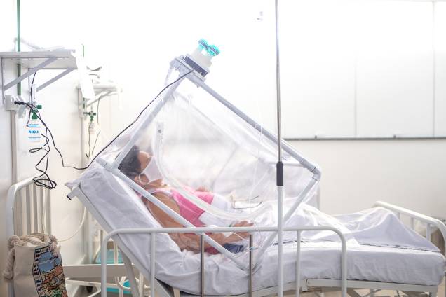 A Cápsula Vanessa permite a realização de procedimentos menos invasivos para evitar a entubação A Cápsula Vanessa permite a realização de procedimentos menos invasivos para evitar a entubação