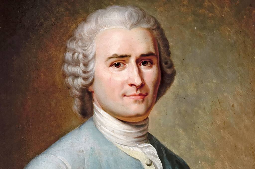 Portrait of Jean-Jacques Rousseau (1712-1778). Artist: Lacretelle, Jean Édouard (1817-1900) Portrait of Jean-Jacques Rousseau (1712-1778). Artist: Lacretelle, Jean Édouard (1817-1900)
