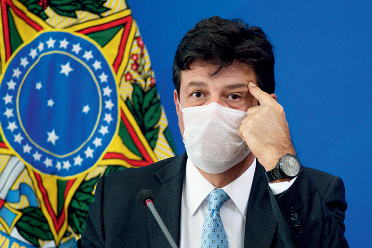 PRESS&Atilde;O -&ensp;Mandetta: resist&ecirc;ncia &agrave; vontade do presidente