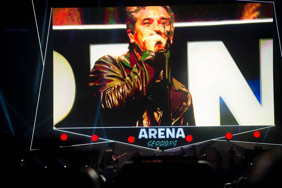 Show da banda Jota Quest em estilo "drive-in" realizado no Estádio Allianz Parque, em São Paulo