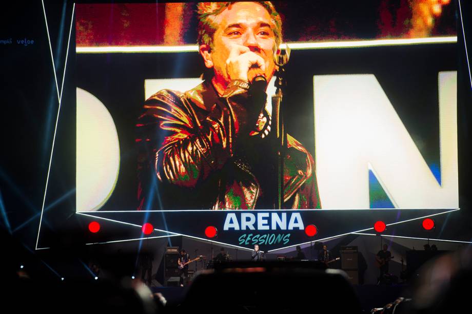 Show da banda Jota Quest em estilo "drive-in" realizado no Estádio Allianz Parque, em São Paulo