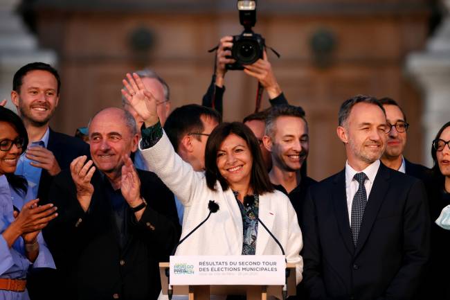 Results of the second round of the mayoral elections in Paris Results of the second round of the mayoral elections in Paris