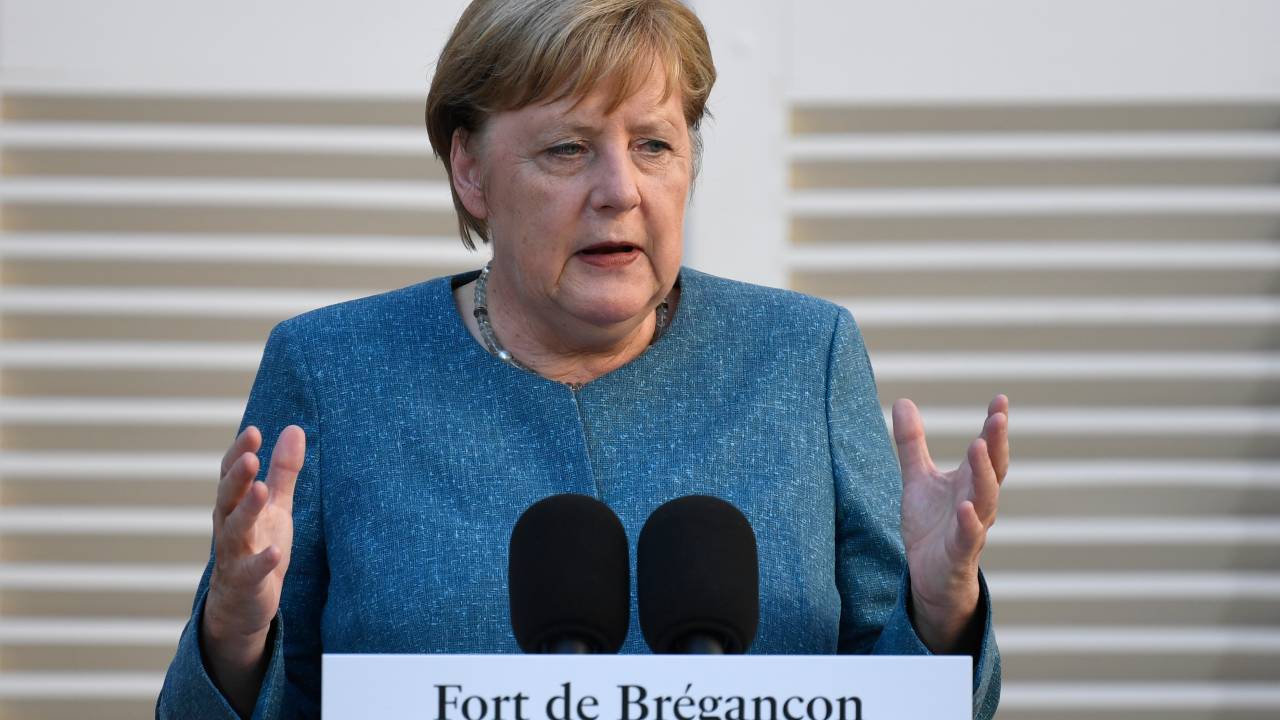 A Chanceler da Alemanha, Angela Merkel - 20/08/2020