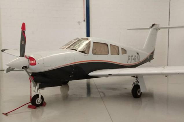 Aeronave usada no tráfico pelo crime organizado Aeronave usada no tráfico pelo crime organizado