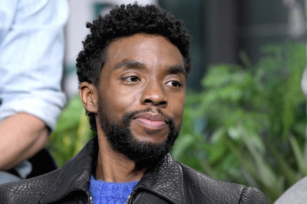 O ator Chadwick Boseman, estrela de 'Pantegra Negra'