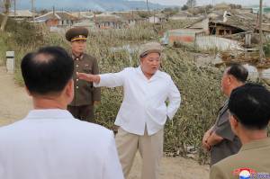 NKOREA-POLITICS-WEATHER-TYPHOON NKOREA-POLITICS-WEATHER-TYPHOON