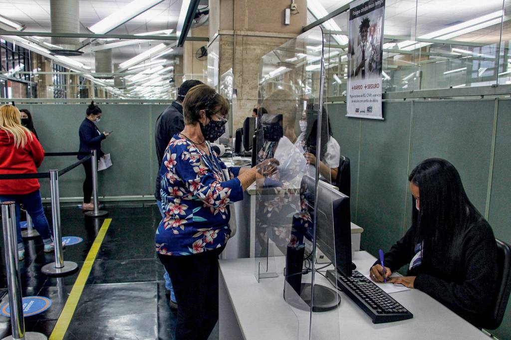 Poupatempo da unidade da Sé movimentação Poupatempo da unidade da Sé movimentação