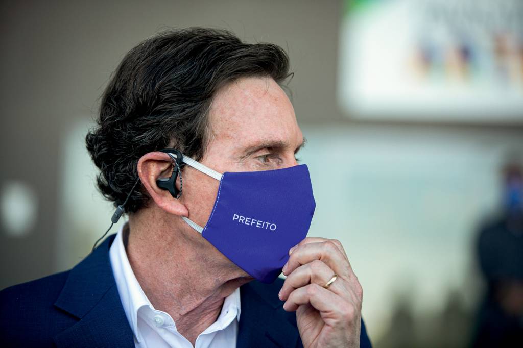 (RJ), 01/06/2020 – Coletiva / Marcelo Crivella (RJ), 01/06/2020 – Coletiva / Marcelo Crivella