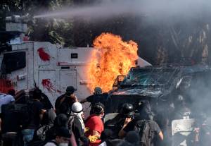 CHILE-CRISIS-PROTEST-ANNIVERSARY