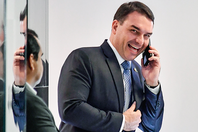 Cerimonia de posse do Presidente do BNDES Flávio Bolsonaro