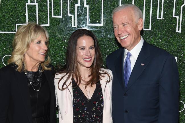 Ashley, Jill e Joe Biden