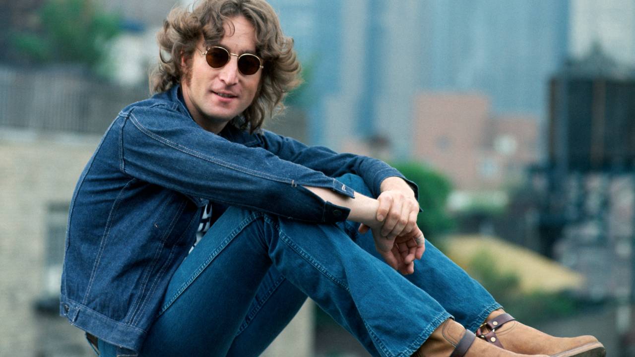 John Lennon em Nova York por Bob Gruen -