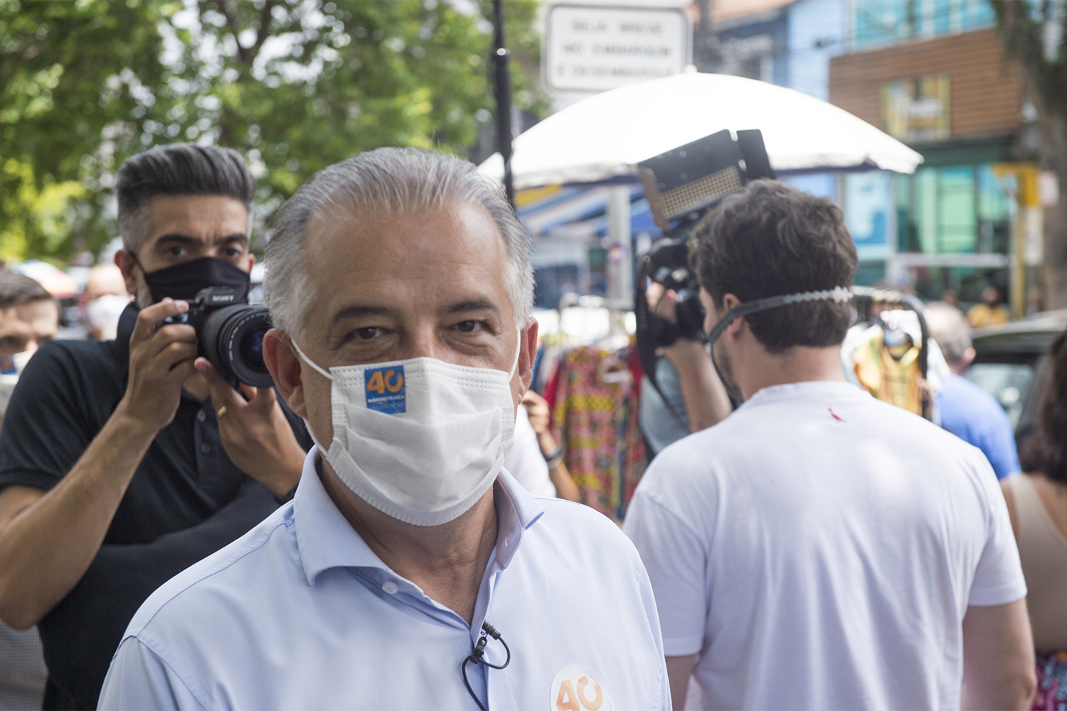 Candidato ao governo de SP, Márcio França participa de debate sobre saúde