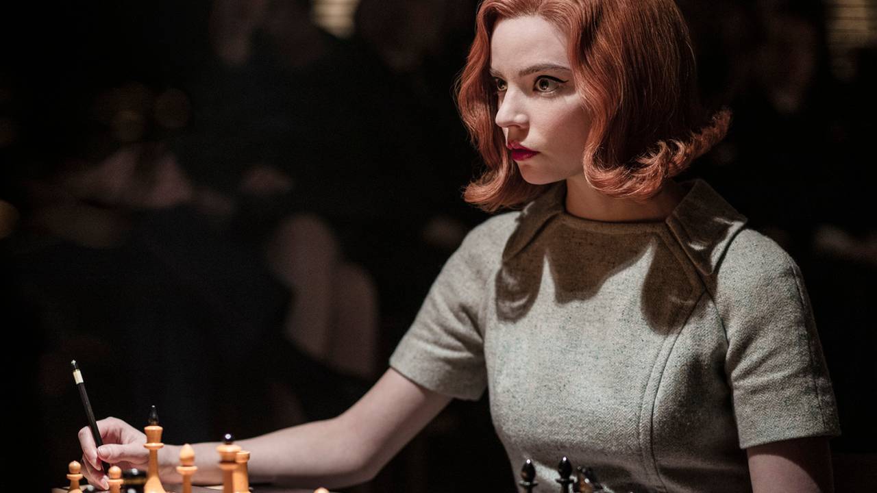 Anya Taylor-Joy na minissérie 'O Gambito da Rainha' -