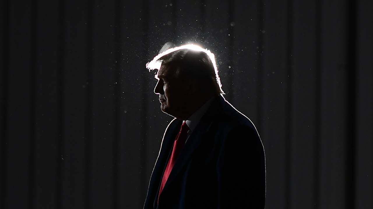 Donald Trump no Toledo Express Airport em Swanton, Ohio - 21/09/2020