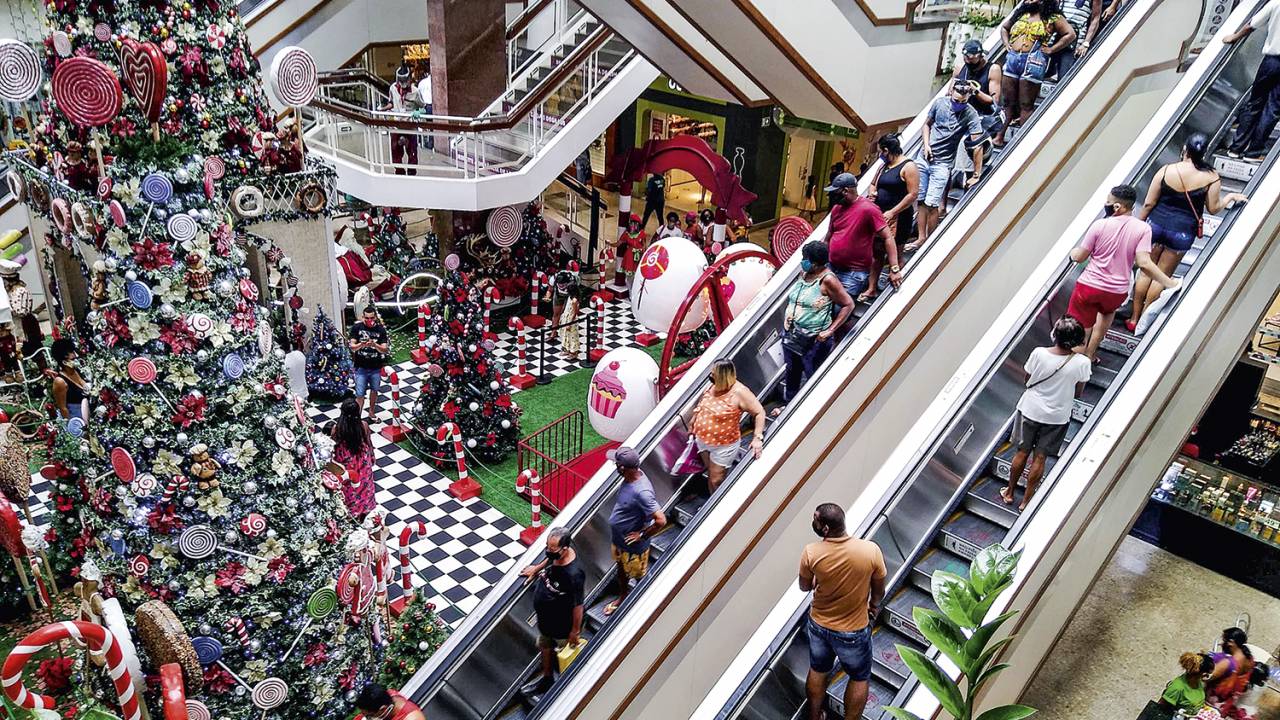 NATAL MAIS GORDO - Shopping center em Salvador: vendas das festas de fim de ano prometem superar 2019 -